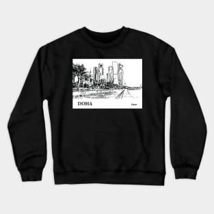 Doha - Qatar Crewneck Sweatshirt